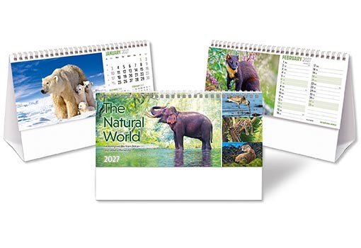 The Natural World Desk Calendar
