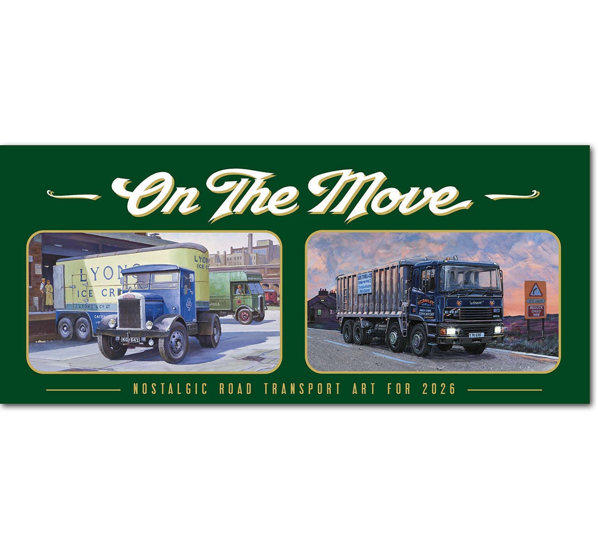 On the Move Desk Calendar