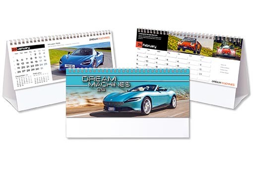 Dream Machines Desk Calendar