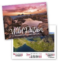 Wild Britain Wall Calendar