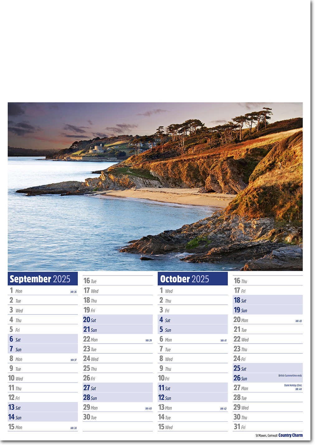 Country Charm Calendar