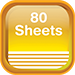 Notepad - Sheets 80